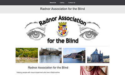 Radnor Association for the Blind - Designed by Martin Nash and Hosted by Weboriel, click here to view more information